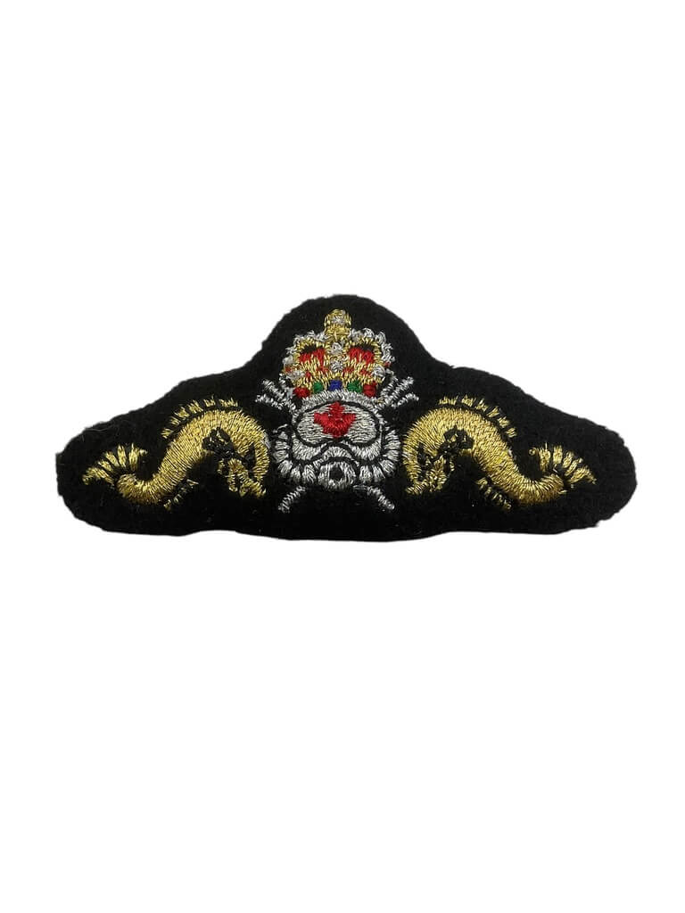 Canadian RCN Navy Port Inspection Diver Mylar Trade Badge Miniature Canadian RCN Navy Port Inspection Diver Mylar Trade Badge Miniature