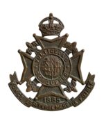 WW2 Canadian Voltigeurs de Quebec Cap Badge