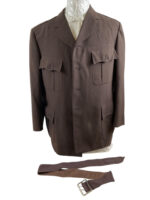 Royal Canadian Mounted Police RCMP Brown Tunic Jacket 42 Chest Dated 1981 Royal Canadian Mounted Police RCMP Brown Tunic Jacket 42 Chest Dated 1981