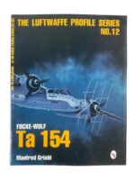 WW2 German Focke-Wulf Ta 154 The Luftwaffe Profile Series No 12 Used Softcover Reference Book