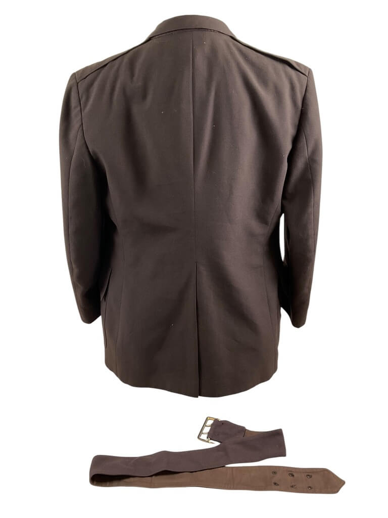 Royal Canadian Mounted Police RCMP Brown Tunic Jacket 42 Chest Dated 1981 Royal Canadian Mounted Police RCMP Brown Tunic Jacket 42 Chest Dated 1981