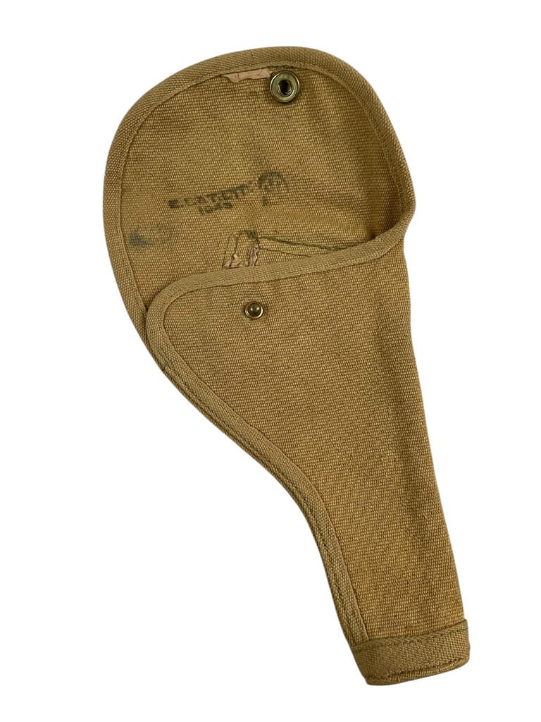 WW2 Canadian P37 Webley Holster 1943 Dated C Broad Arrowed WW2 Canadian P37 Webley Holster 1943 Dated C Broad Arrowed