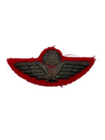 Canadian Forces Mess Dress Airborne Bullion Wire Jump Wing Red Backed Canadian Forces Mess Dress Airborne Bullion Wire Jump Wing Red Backed