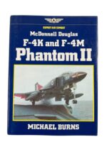 British RAF RN Navy McDonnell Douglas F-4K and F-4M Phantom 2 Osprey Air Combat Used Hardcover Reference Book