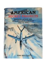 US USAF American Secret Projects Bombers, Attack and Anti-Submarine Aircraft Used Hardcover Reference Book