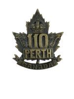 WW1 Canadian CEF 110th Battalion Perth Cap Badge