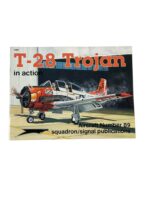 US USN Navy T-28 Trojan In Action Squadron Signal Aircraft No 89 Used Softcover Reference Book