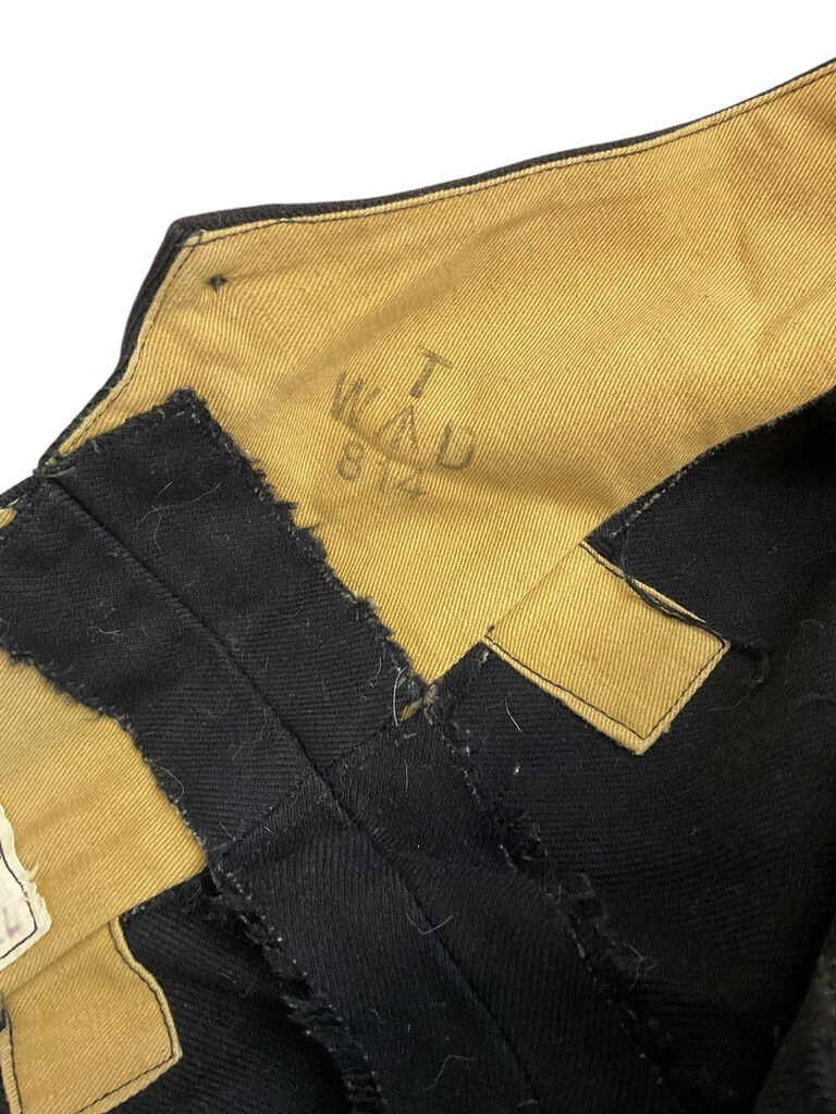 British Army Dress Blue Trousers Dated 1955 Size 25 Waist 33 Inches Inseam 31 Inches British Army Dress Blue Trousers Dated 1955 Size 25 Waist 33 Inches Inseam 31 Inches