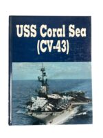 US USN Navy USS Coral Sea (CV-43) Used Hardcover Reference Book