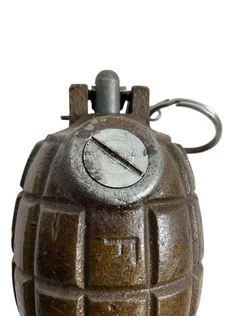 WW2 Canadian M36 Mills Frost and Woods Complete INERT WW2 Canadian M36 Mills Frost and Woods Complete INERT