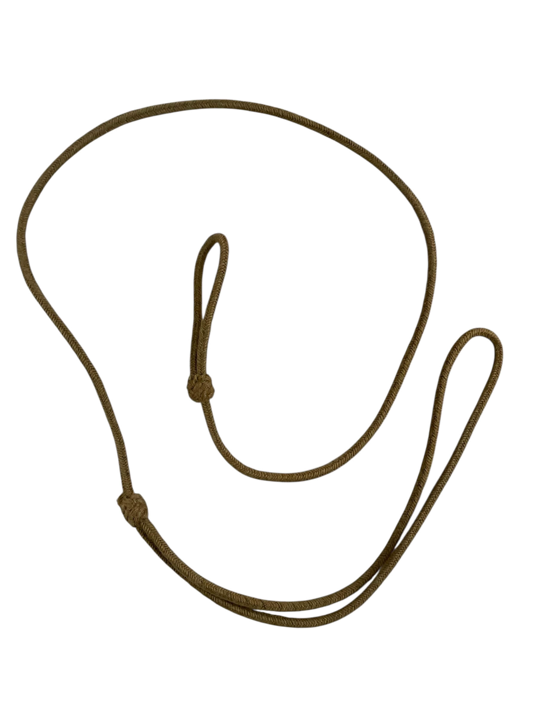 WW2 Canadian Army Khaki Pistol Lanyard WW2 Canadian Army Khaki Pistol Lanyard