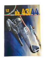 WW2 Italian Air Force Imam Ro 43/44 Ali D'Italia No 12 ITALIAN/ENGLISH TEXT Used Softcover Reference Book