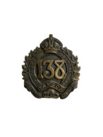 WW1 Canadian CEF 138th Battalion Edmonton Alberta Cap Badge