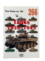 WW2 US British German Tanks 1939 to 1945 Tank Power Vol 41 No 266 POLISH/ENGLISH TEXT Used Softcover Reference Book
