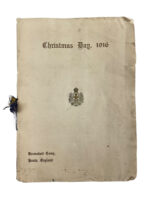 WW1 Canadian CEF 160th Battalion Christmas Day 1916 Nominal Roll Menu