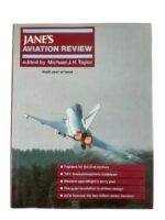 US British Jane's Aviation Review Sixth Year of Issue Used Hardcover Reference Book