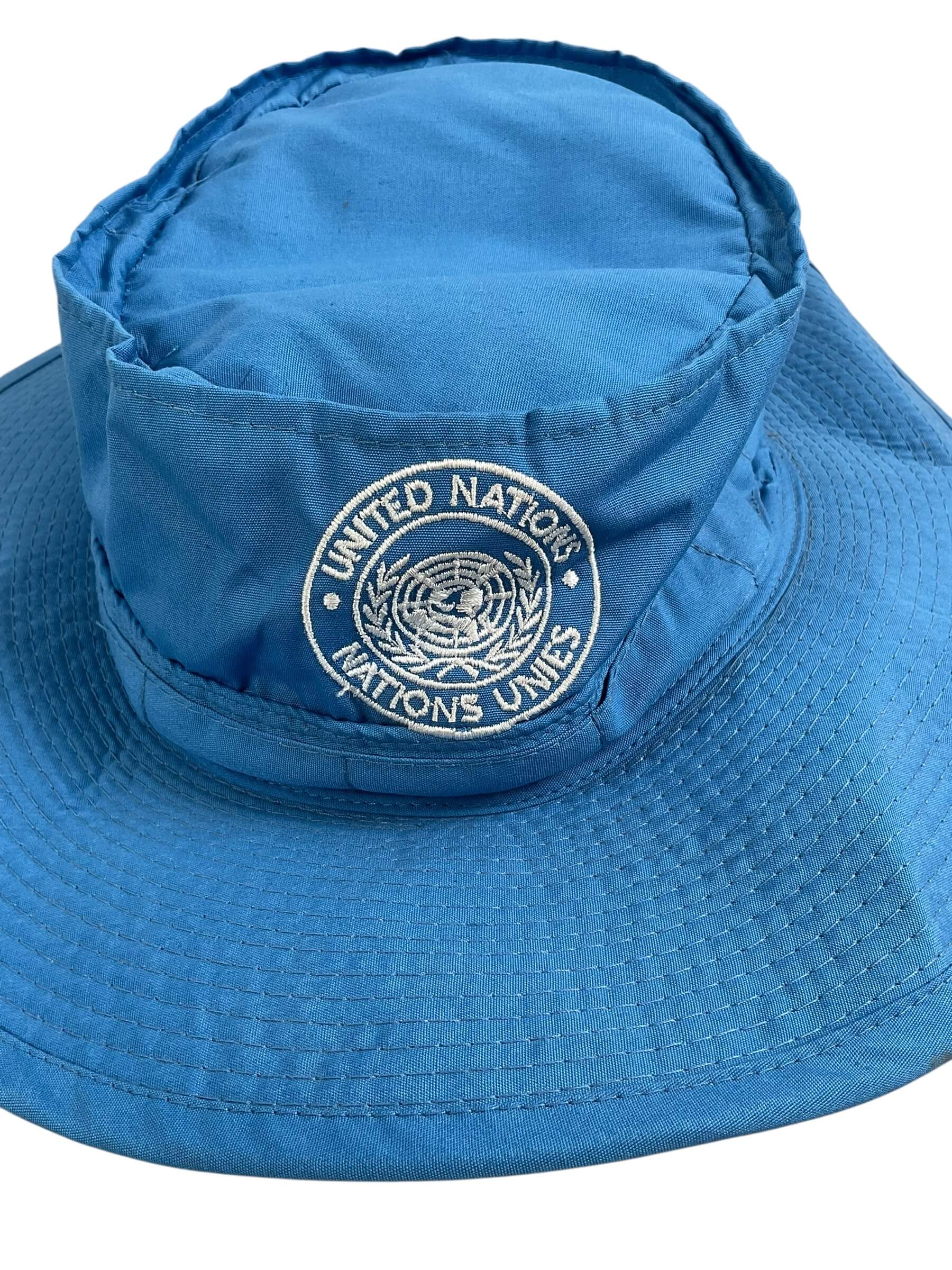 UN United Nations Blue Hills Tilley Size Medium UN United Nations Blue Hills Tilley Size Medium