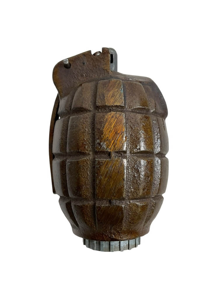 WW2 Canadian M36 Mills Frost and Woods Complete INERT WW2 Canadian M36 Mills Frost and Woods Complete INERT