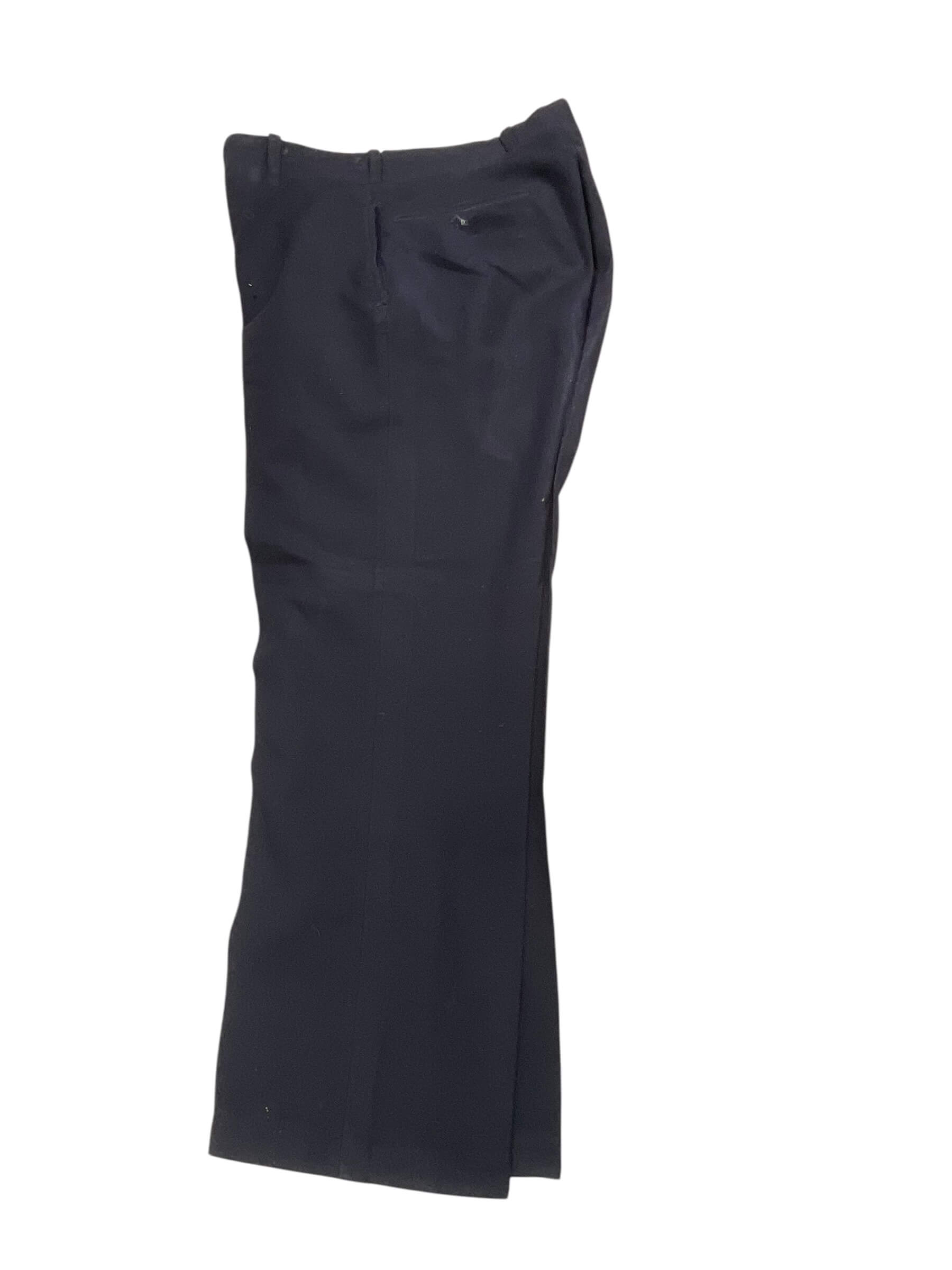 US Canadian USN RCN Officers Dark Blue Trousers 30W X 28L US Canadian USN RCN Officers Dark Blue Trousers 30W X 28L