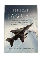 British RAF Sepecat Jaguar Tactical Support and Maritime Strike Fighter Used Hardcover Reference Book