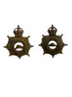 WW1 Canadian Army Service Corps Collars Insignia Pair