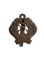 WW1 Canadian CEF 8th Battalion Canadian Mounted Rifles Cap Badge