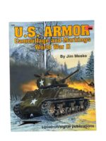 WW2 US Armor Camouflage and Markings Squadron Signal Issue 6090 Used Softcover Reference Book