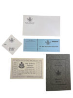 WW1 Canadian CEF 147th Battalion Memorial Service Booklet