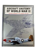 WW2 US British German Aircraft Anatomy of World War 2 Used Hardcover Reference Book