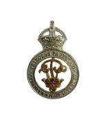 WW2 Canadian Princess Patricia's Canadian Light Infantry PPCLI Officers Cap Badge