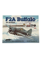 WW2 US USN F2A Buffalo In Action Squadron Signal Aircraft No 81 Used Softcover Reference Book