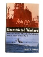 WW2 US USN Navy Submarine Unrestricted Warfare Used Hardcover Reference Book
