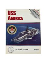 US USN Navy USS America Detail and Scale Vo 34 Used Softcover Reference Book
