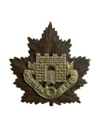 WW1 Canadian CEF 6th Battalion Western Canada Fort Garry Horse Cap Badge