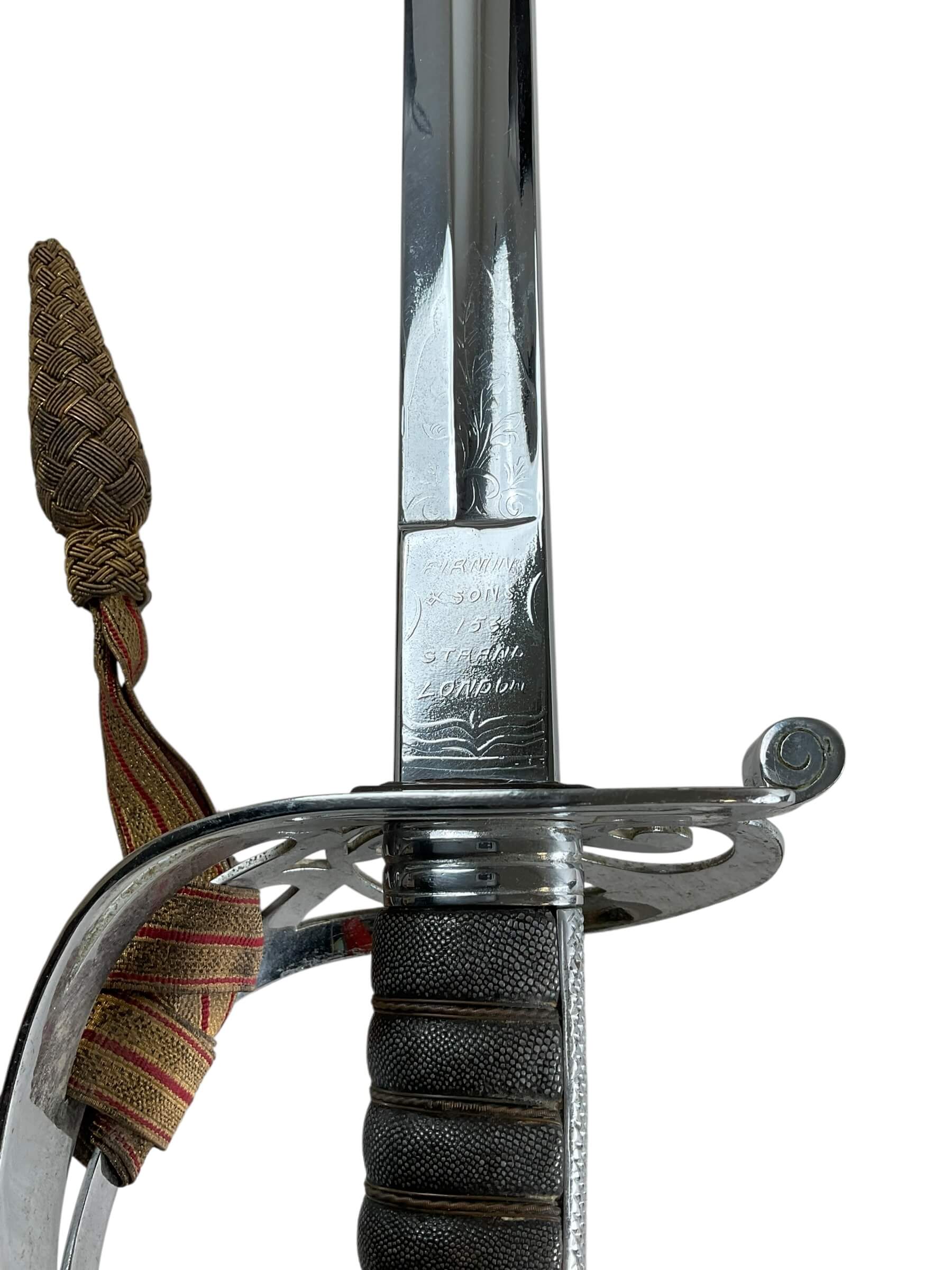 Canadian Rifle Regiment Officers Sword With Knot Victorian Canadian Rifle Regiment Officers Sword With Knot Victorian