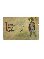 WW1 US AEF Postcard 3.5 X 5.5 Inches