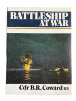 WW2 US British German Battleship at War Used Hardcover Reference Book
