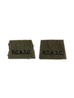 WW2 Royal Canadian Army Service Corps RCASC Battledress Slip-Ons Pair WW2 Royal Canadian Army Service Corps RCASC Battledress Slip-Ons Pair