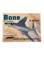 US USAF Bone B-1 Lancer In Action Squadron Signal Aircraft No 179 Used Softcover Reference Book