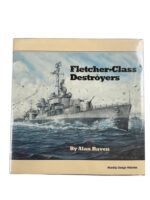 WW2 US USN Navy Fletcher-Class Destroyers Used Hardcover Reference Book