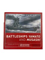 WW2 Japanese Navy Battleships Yamato and Musashi Anatomy of the Ship New Hardcover Reference Book