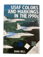 US USAF Colors and Markings in the 1990s Used Hardcover Reference Book