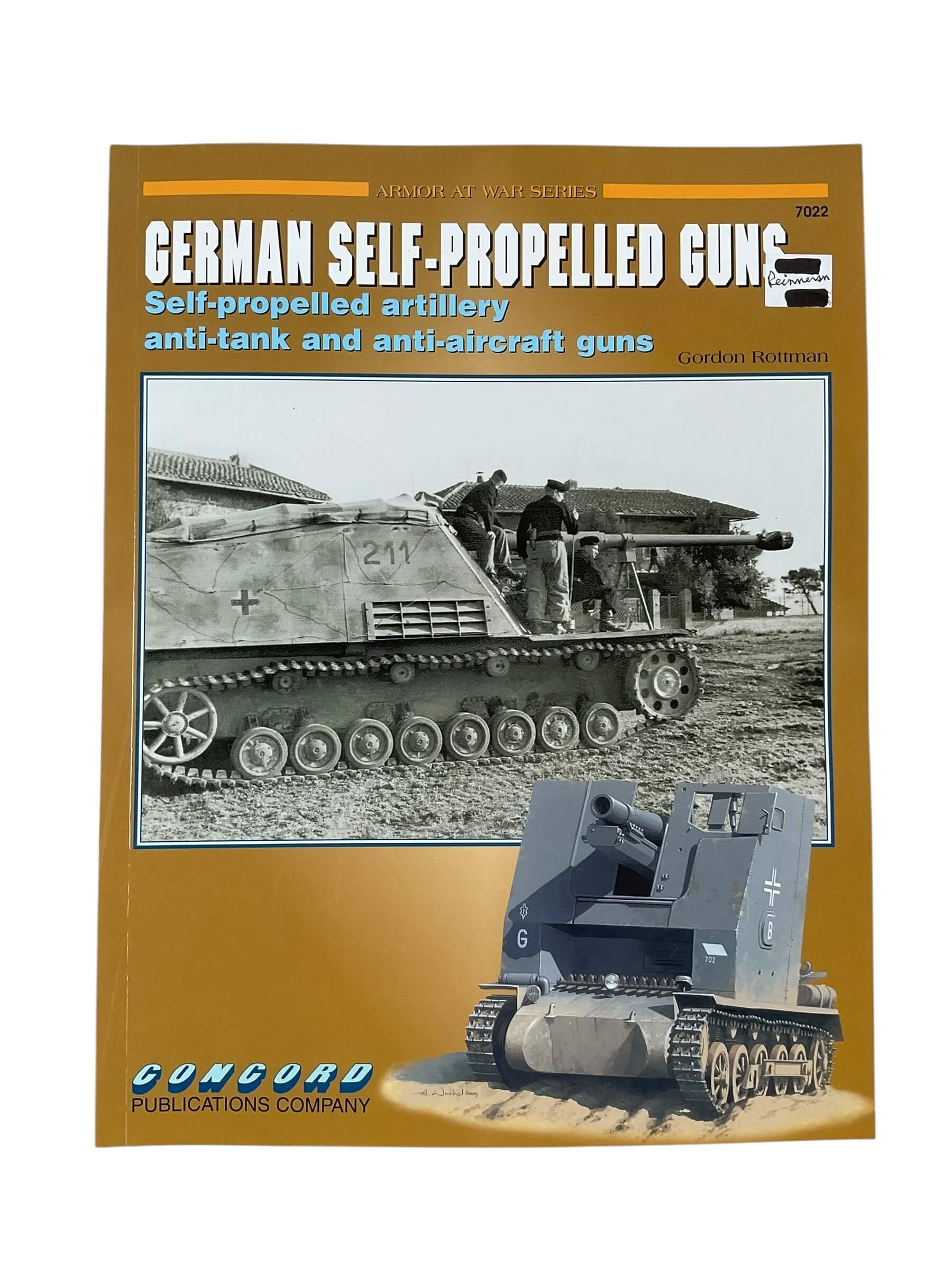 WW2 German Self-Propelled Guns Armor At War Series Issue 7022 Used Softcover Reference Book WW2 German Self-Propelled Guns Armor At War Series Issue 7022 Used Softcover Reference Book