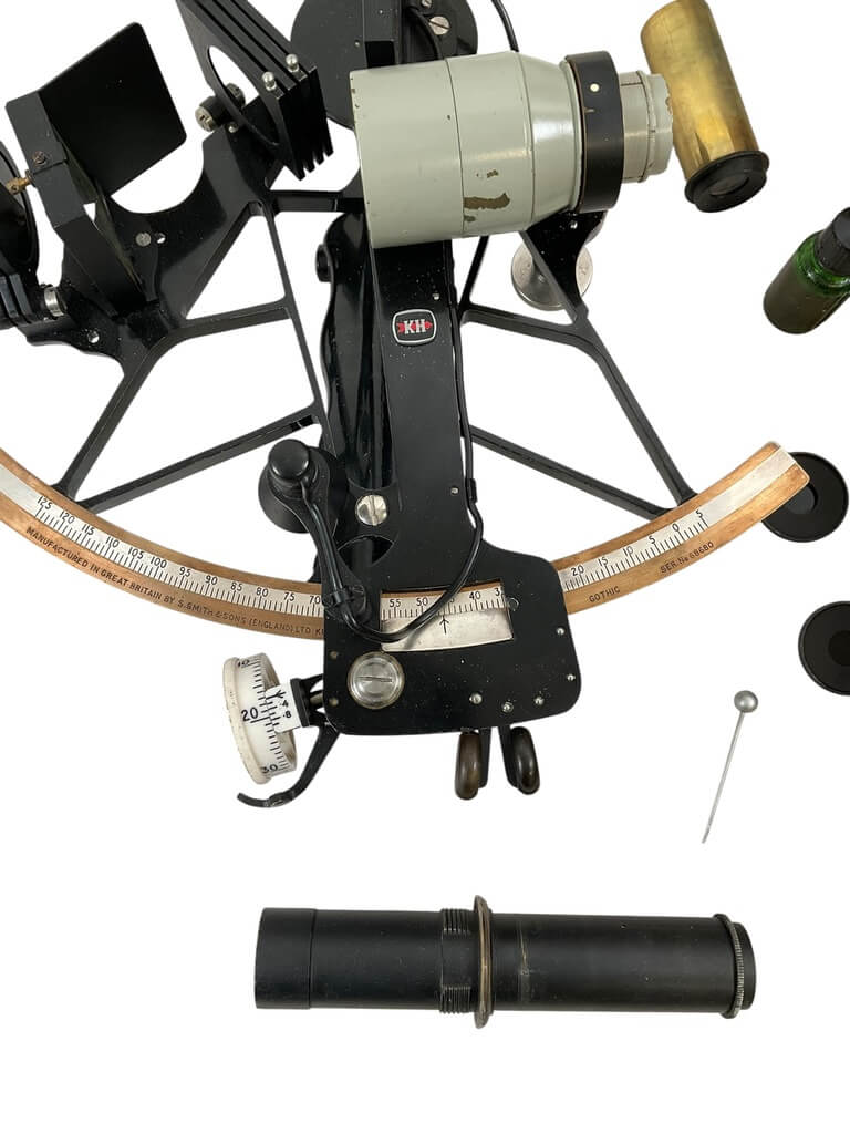 Canadian RCN Navy Marine Sextant In Box Canadian RCN Navy Marine Sextant In Box