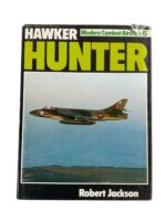 British RAF Hawker Hunter Modern Combat Aircraft No 15 Used Hardcover Reference Book