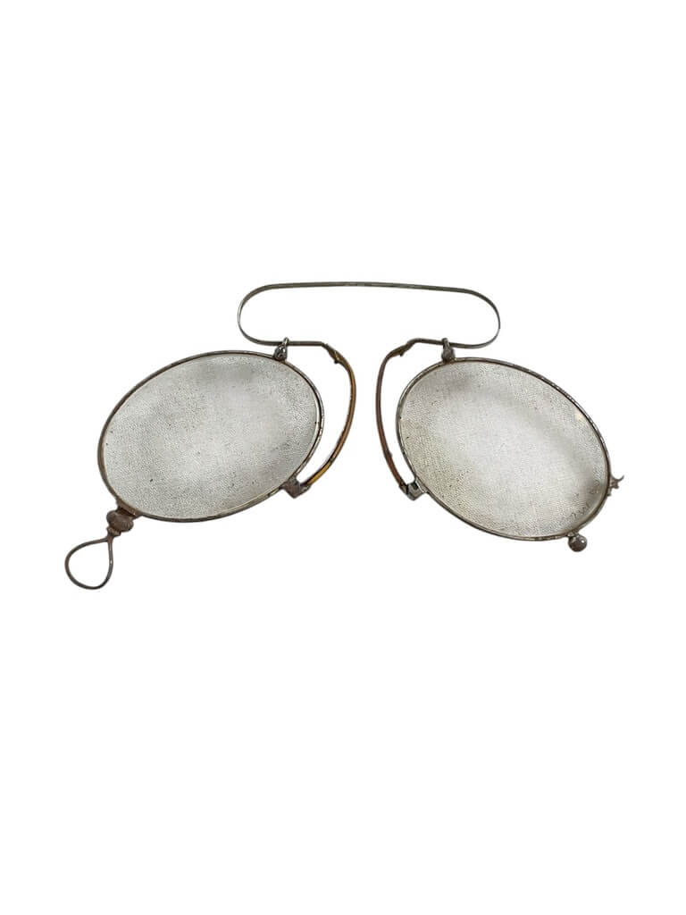 Victorian Pince Nez Reading Glasses With Original Case Victorian Pince Nez Reading Glasses With Original Case