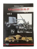 WW2 German 8,8 cm Flak 18-36-37 Vol 2 Trojca Used Softcover Reference Book