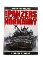 WW2 German The Panzers and the Battle of Normandy June 5th to July 20th 1944 Used Hardcover Reference Book