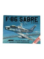 US USAF F-86 Sabre in Action Squadron Signal No 126 Used Softcover Reference Book