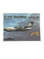 US USAF C-141 Starlifter In Action Squadron Signal Color Series No 1215 Used Softcover Reference Book